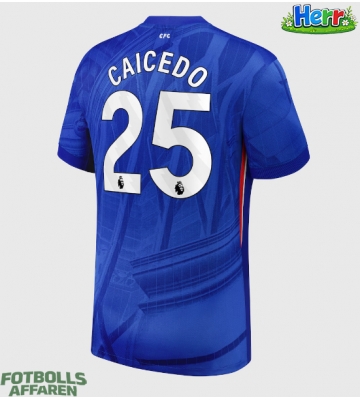 Chelsea Moises Caicedo #25 Hemmatröja 2025-26 Kortärmad